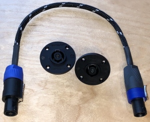 (Paar) Kabelsatz 4-polig, Ständer-Lautsprecher
