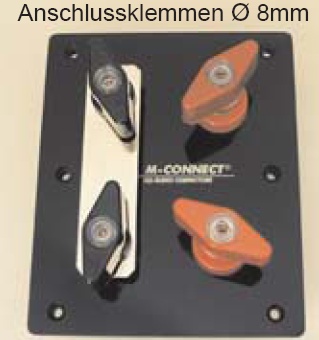 (Stück) Mundorf Anschlussfeld Montageplatte 122x96mm