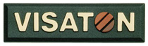 (Stück) Visaton Logo mittel 49 x 13mm