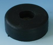 (Stück) Gummifuß schwarz, 38x15mm